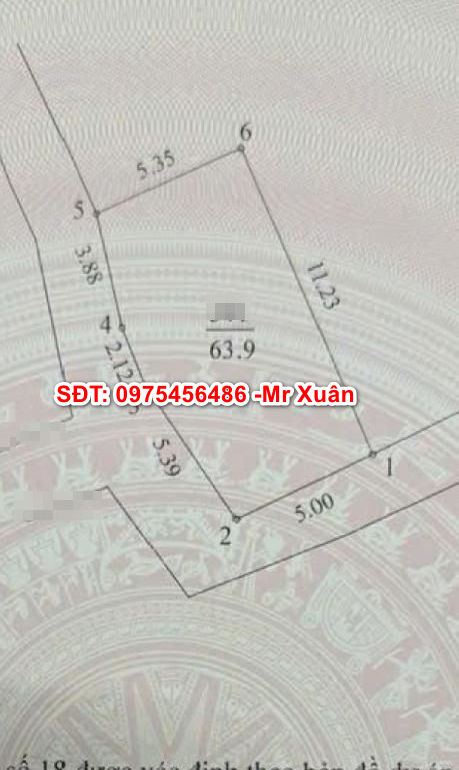 PHỐ TRẦN CUNG- PHẠM VĂN ĐỒNG – LÔ GÓC THOÁNG, SÁNG: 64m2 x 12,5 TỶ
